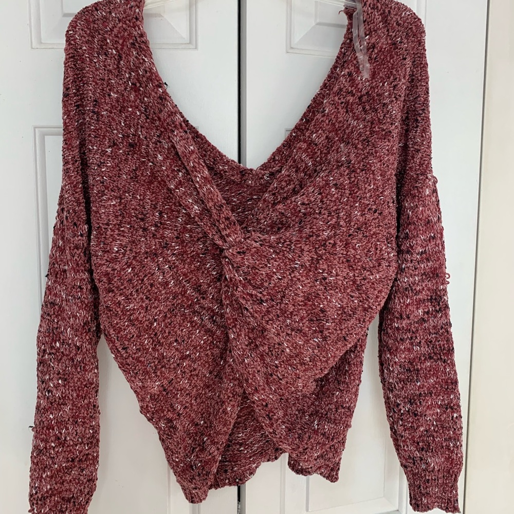 Fun Criss Cross Sweater